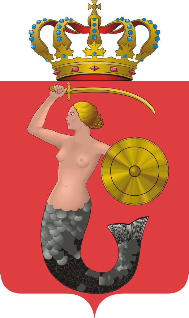 Picture Of Mermaid On Coat Of Arms Of Warsaw
