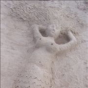 Picture Of Sand Mermaid