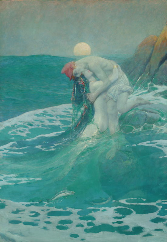 Picture Of The Mermaid By Howard Pyle 1910