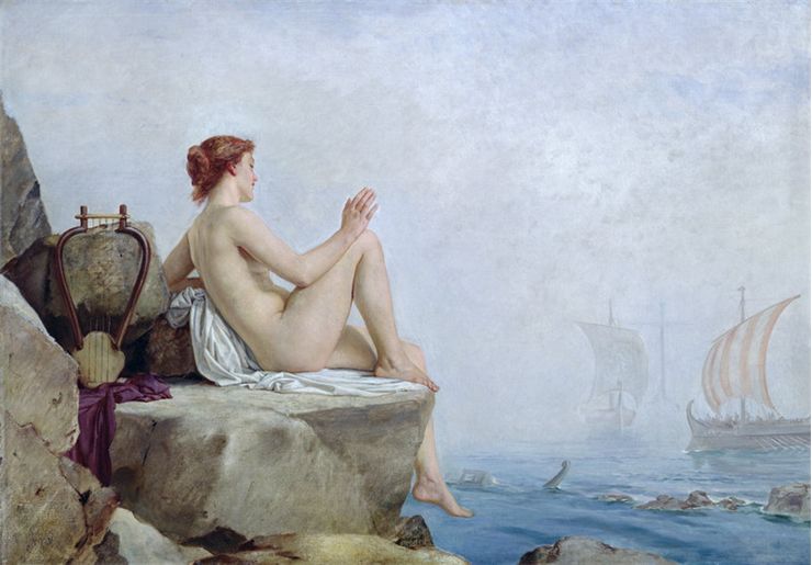 Picture Of The Siren By Edward Armitage