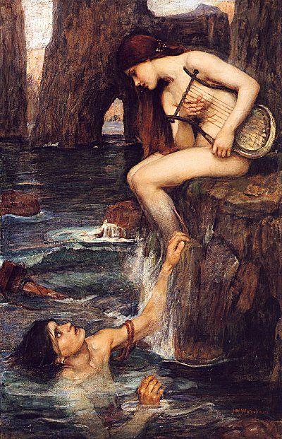 Picture Of The Siren By John William Waterhouse